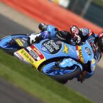 Aron Canet en el circuito de Silverstone en Northampton