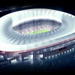 Imagen de cómo será el nuevo coliseo rojiblanco