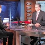 Puigdemont, durante una entrevista con la CNN