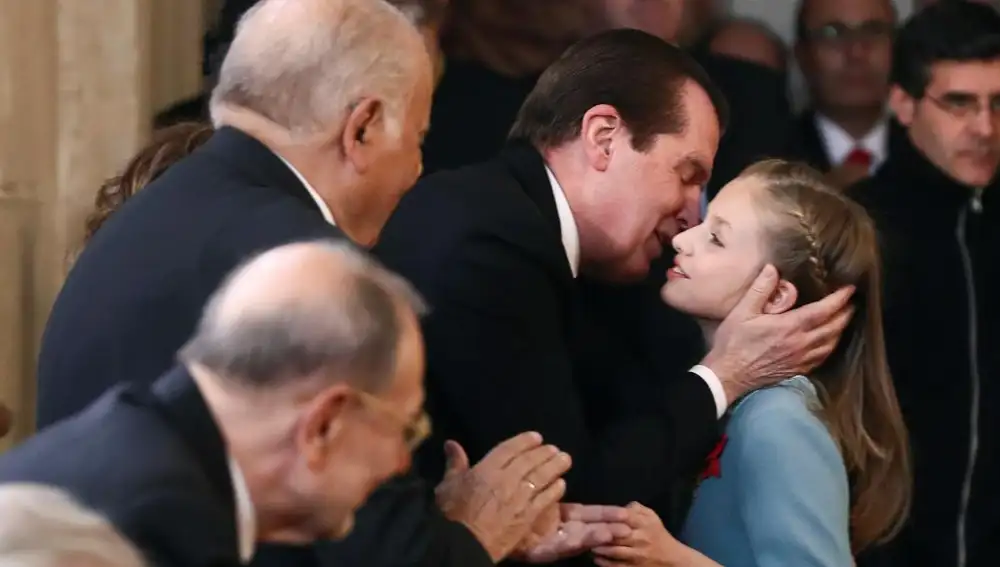 El abuelo de la princesa Leonor, Jesús Ortiz, felicita a su nieta