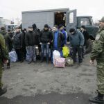 Imágen de archivo de las fuerzas armadas cerca de Donetsk/Reuters