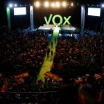 Mitín de Vista Alegre de Vox en Madrid el pasado mes de octubre que supuso un espaldarazo para el partido.