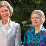 La Reina Sofía y su hermana, Irene de Grecia, en 2016