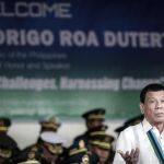 El presidente filipino, Rodrigo Duterte