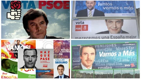 Carteles electorales de la historia democrática española