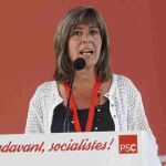 Nuria Marín en una acto del PSC.
