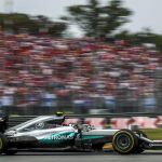 Nico Rosberg en el circuito de Monza