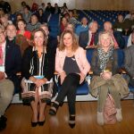 El subdelegado Ángel Domingo Miguel, Ángeles Armisén, Virgina Bárcones, María José Ortega y el senador José Antonio Rubio