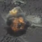 Bombardeo en la provincia siria de Idleb.