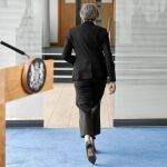 concentró sus esfuerzos para «vender» su propuesta de Brexit en uno de los lugares que se verán más afectados por el divorcio: la frontera del Ulster con Irlanda