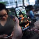 Jugadores de Pokémon Go, en un parque de Nueba York