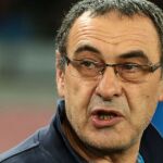 Maurizio Sarri llega procedente del Nápoles