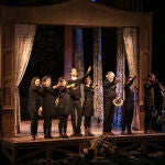 Presentación de la Comedia aquilana en una edición pasada del Festival de Olmedo Clásico