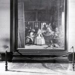«Las Meninas» en una de Ias salas del museo con el montaje que correspondía a los años setenta