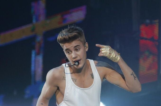 Justin Bieber en concierto