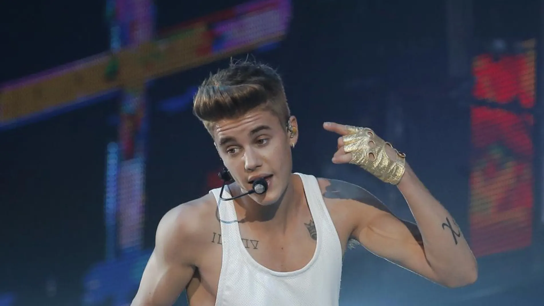 Justin Bieber en concierto