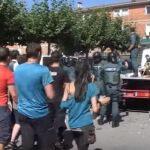 Provocaciones a la Guardia Civil en Alsasua en la celebración del «Ospa Eguna» o «Día de la Huida»