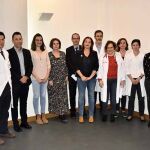 Pacientes y médicos en la presentación de Andrade, el principio del fin