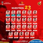 Lista de seleccionados para el Mundial de Rusia