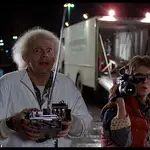 Fotograma de la película «Regreso al futuro»