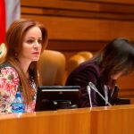 Silvia Clemente preside la segunda sesión del Pleno de las Cortes, en la que el PP volvió a rechazar que la Junta presente los presupuestos de 2019 hasta que el Gobierno dictamine un techo de gasto y un objetivo de déficit