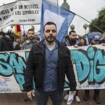 El convocante de las protestas malagueñas, el profesor Jonathan Andrades