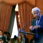 El expresidente del Gobierno de España, Felipe González, en la mesa "Estado de Derecho y DDHH en las Américas"/ Foto: Efe