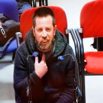 José Enrique Abuín, conocido como 'el chicle', ayer durante el juicio por el intento de rapto a una chica en Boiro