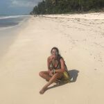 Relax en la playa de Diani Beach, en la frontera entre Tanzania y Kenya
