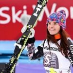 Tina Weirather gana el supergigante de Crans-Montana