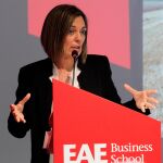 Milagros Marcos interviene en la jornada empresarial en Madrid