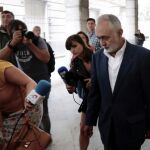 El ex director de la extinta fundación Faffe Fernando Villén declaró ayer en los juzgados sevillanos (Foto: Efe)