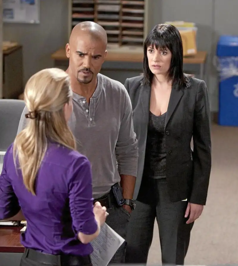 Tres de los protagonistas de la exitosa serie «Mentes criminales»