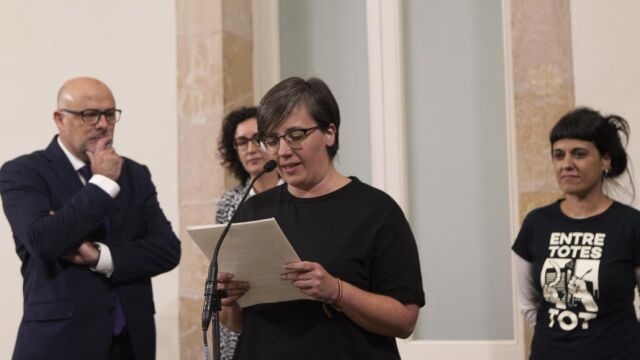 La diputada de la CUP Mireia Boya