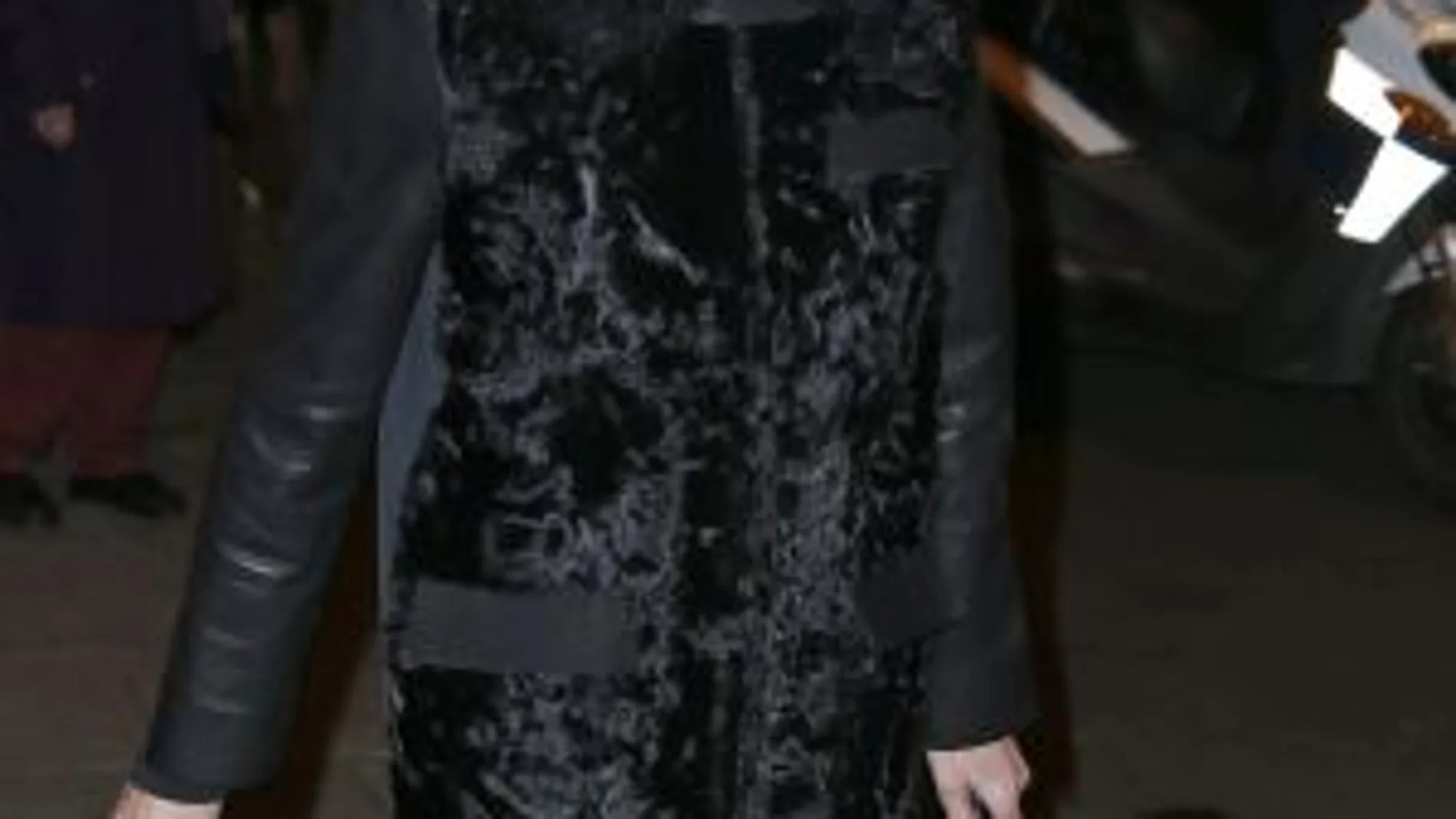 Matilde Solís durante el funeral de la Duquesa de Alba/GTRES