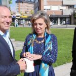 María José Salgueiro estuvo acompañada por el subdelegado del Gobierno en Valladolid, Luis Antonio Gómez