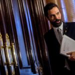 El presidente de la cámara catalana, Roger Torrent,