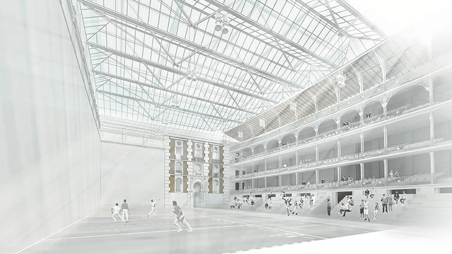Imagen correspondiente a Bizitza Berria, el proyecto elegido en el concurso del Colegio Oficial de Arquitectos