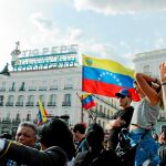 Miles de venezolanos se concentraron el pasado martes en la Puerta del Sol de Madrid
