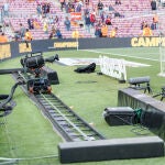 Una de las cámaras de alta resolución que se utilizarán en el partido /LaLiga