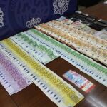 Los agentes se incautaron de 170.000 euros en metálico