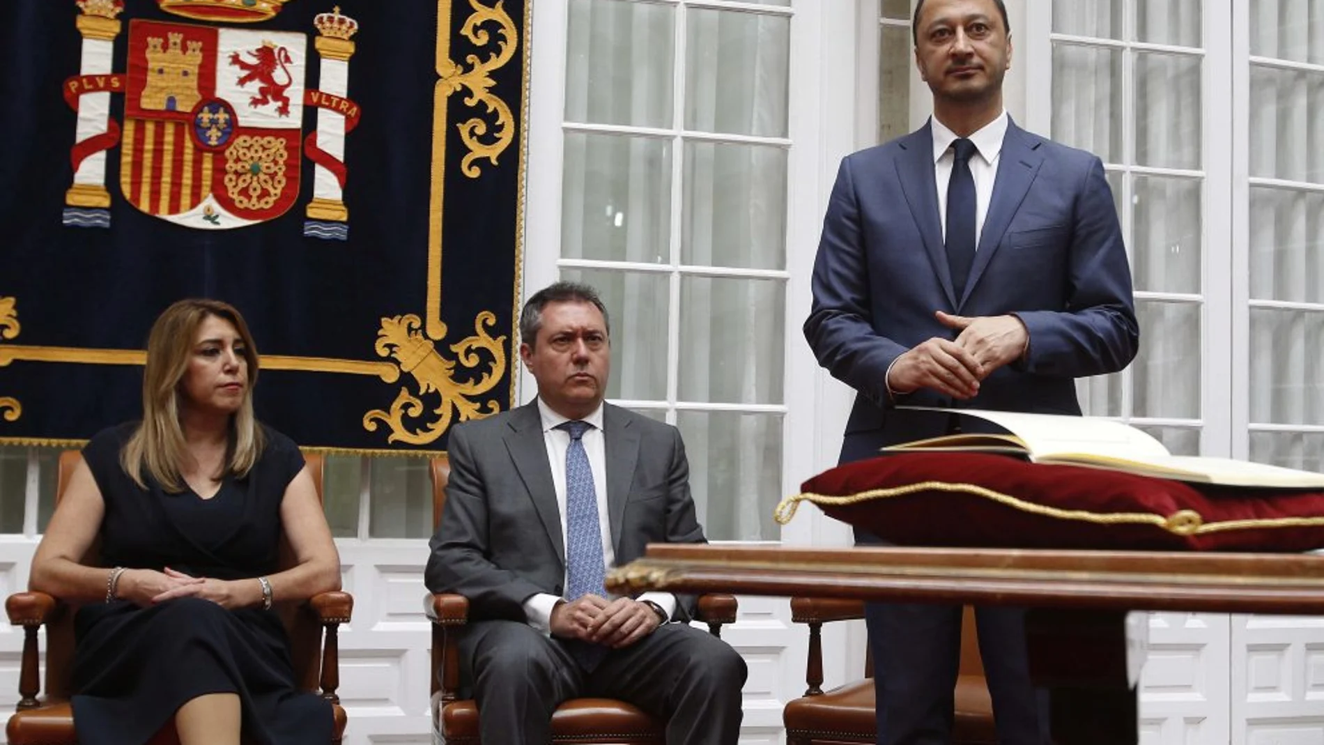 Goméz de Celis, durante su toma de posesión la semana pasada