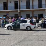 Los guardias civiles estaban en su descanso reglamentario
