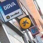 Los bancos fueron el sector más golpeado ayer en la bolsa de Madrid