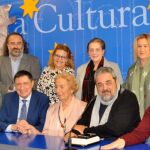 De izquierda a derecha y de arriba a abajo, Alencart, Pérez Castrillo, Ruiz Barrionuevo, Salas, Barrera, Fonseca, Fernández Labrador, Aganzo y Muñoz Quirós