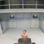 Fotografía de la cuenta de Twitter del secretario de Gobernación (Interior), Miguel ángel Osorio, que muestra al narcotraficante Joaquín "el Chapo"Guzmán en el penal de Ciudad Juárez