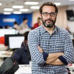 Fotografía facilitada por Eldiario.es del periodista Andrés Gil, su redactor jefe de política / Efe