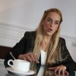 Lilian Tintori, durante su visita a España