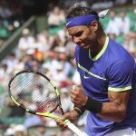 El tenista español Rafael Nadal