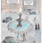 Tyto Alba vuelve a recurrir a la acuarela para desarrollar una biografía, esta vez, la de Fellini en Roma